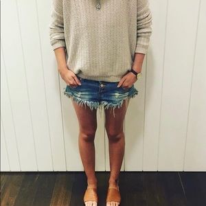 One Teaspoon Bonita Denim Shorts